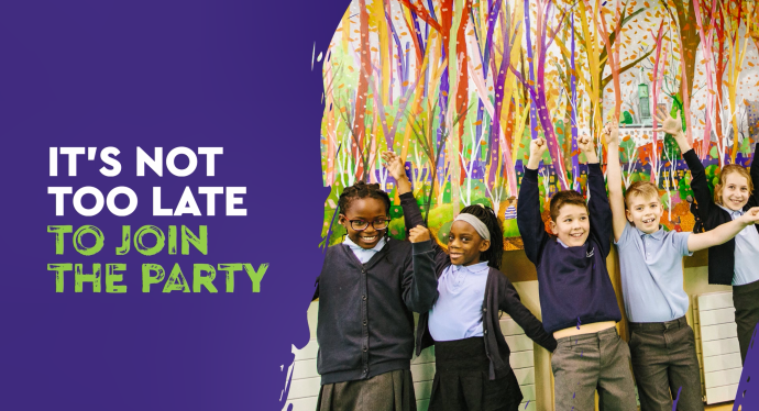 It's not too late to join the party